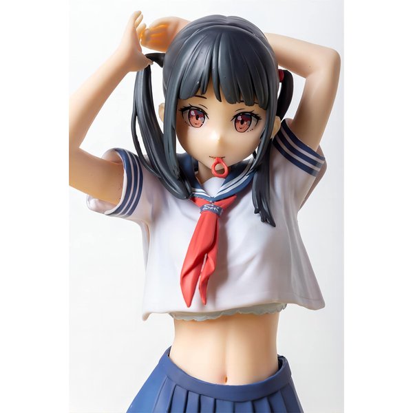 HOUYSA 18CM Limited Edition Japanese Anime Removable Union Creative Kantoku Sailor Fuku No Mannaka Figure Sailor Suit Action Figure Adult Anime Girl Figure Doll Toy Statue Ornamen