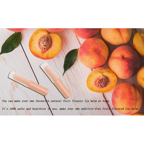 Mini Skater 0.14oz Empty Flavored Lip Balm Container Tubes Plastic Homemade Moisturizing Lip Stick with Caps Bulk Fit for Women Adult DIY Making Supplies, 25 Count (Pink)