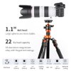 K&F Concept Professional 28mm Metal Tripod Ball Head 360 Degree Rotating Panoramic with 1/4 inch Quick Release Plate Bubble Level for Tripod Monopod Slider Camera Camcorder up to 22 pounds