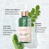 Biossance Squalane + Amino Aloe Gentle Cleanser. Foaming Gel Face Wash to Deeply Clean Pores and Remove Makeup. Hydrating, Non-Stripping Formula (6.76 fl oz)