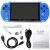 Upgraded New 128Bit Handheld Game Console, 5.1" Classic Retro Portable Video Game Console (Blue)