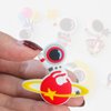 Space Astronaut Series Creative Fridge Magnets, Firmly & Stably Adsorbed Decorative Magnets for Refrigerators Whiteboards Crafts Kids Learning Toy