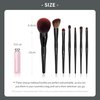 Jessup Makeup Brushes Set Premium Synthetic Powder Foundation Highlight Concealer Eyeshadow Blending Eyebrow Liner Spoolie Brush Set Black 21pcs T271