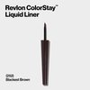Revlon ColorStay Liquid Eyeliner, Waterproof, Smudgeproof, Longwear Intense Eye Makeup with Fine Tip, Ophthalmologist Tested, Black Brown (252)