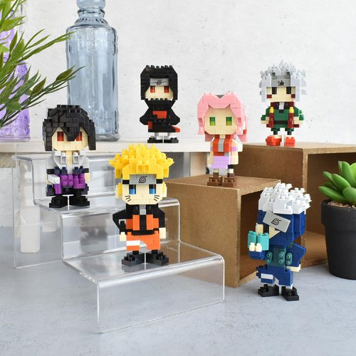 Nanoblock - Naruto Shippuden - Sasuke Uchiha, Nanoblock Character Collection Series Building Kit 200 pcs