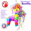 Bonka Bird Toys 3766 Piñata Donkey Medium Parrot Cage Toy, Conure, African Grey, Quaker, and Similar Breeds