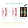 Cartoon Watch Luminous Temporary Tattoos For Kids, Mixed Styles Glow In The Dark Tattoos,Glow Tattoo Stickers for Boys and Girls,car Dinosaur Space robot Fake Tattoos Party Favor Supplies for Children
