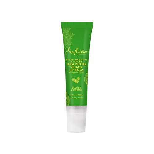 SheaMoisture African Water Mint & Ginger | Shea Butter Lip Balm | 0.5 Oz