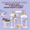 SheaMoisture Baby Pre-Wash Hair Detangler Manuka Honey & Lavender for Delicate Hair and Skin Nighttime Skin and Hair Care Regimen 8 oz