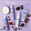 Milk_shake Silver Shine Purple Shampoo for Blonde Hair - Blonde Toner for Brassy Hair 100% SLES-Free, 10.1 Fl Oz