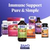 Zand Immunity Super C+ with Elderberry, All Day Immune Support, 1000mg PureWay-C Vitamin C Plus Zinc & Vitamin D-3, Enhanced Absorption, 60 Tablets, 30 Servings