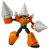 Jakks Pacific Fully Charged – Deluxe Drill Man Articulated Action Figure with Spinning Drills and Drill Man Buster Accessory (to swap onto the Mega Man figure)! Based on the new show!