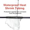 1/4" Heat Shrink Tubing, 32.8 Ft 3:1 Dual Wall Adhesive Lined Heat Shrink Tube, Marine Grade Waterproof Shrink Wrap Tubing, Electrical Industrial Automotive Sealing Shrink Tube for Wire Insulation