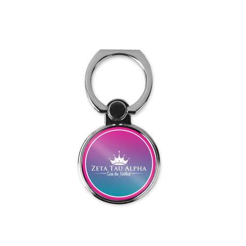 Zeta Tau Alpha Sorority Ring Stand Phone Holder (Zeta Tau Alpha #10)
