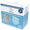 Litepak 125-Pack Disposable Face Mask Premium Comfort Earloops with Dispenser Box