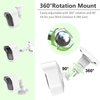 Blink Outdoor 4 (4th Gen) Camera Mount, Weatherproof Protective Housing and 360° Adjustable Mount with Sync Module 2 Mount for Blink Outdoor Security Camera System (White, 2 Pack)