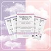 Moroccan Magic Sheet Mask Variety Pack | Clean Beauty | Hydrating | Vegan | Cruelty-Free | (Variety Pack)
