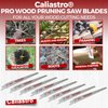 Caliastro 6-Inch Wood Cutting & Pruning Saw Blades for Reciprocating/Sawzall Saws - 8 Pack