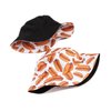 Funny Bucket Hat Sun Hat for Women Men,Unisex Reversible Cotton Summer Beach Hat Fisherman Hat Hot Dog