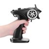 havcybin 2.4ghz RC Controller 4CH RC Remote and Receiver Digital Radio Transmitter for 18 110 116 132 RC Car Boat Tank Crawler GA-4H-TX (Transmitter and Receiver Set), Black