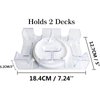 Yuanhe 2 Deck Rotating-Revolving Playing Card Tray, Card Holder