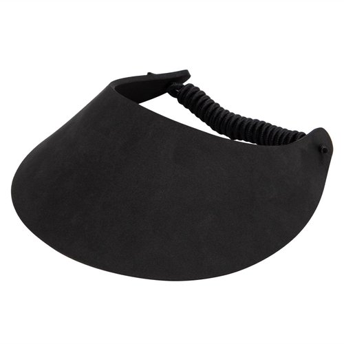 Foam Sun Visor - Black OSFM