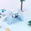 GeekShare Cat Paw PS5 Controller Skin Anti-Slip Silicone Skin Protective Cover Case for Playstation 5 DualSense Wireless Controller (Blue)