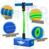 Toys for 3-12 Year Old Boys Girls, Foam Pogo Jumper for Kids Outdoor Toys Gifts for 3-12 Year Old Boys Pogo Stick for Kids Age 7 and Up Xmas Birthday Party Gifts Stocking Stuffers（Green Blue）