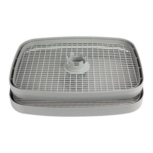 CHARD 5DST-2 Food Dehydrator Tray, Gray - Set of 2