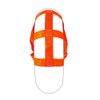 MOTO4U Universal Motorcycle Rear Wheel Tie down Strap in Orange