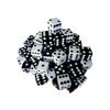 Discount Learning Supplies 100 Black and White Dice with Free Dice Bag