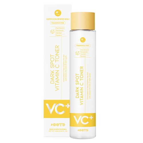 #OOTD Vitamin C Toner for Face – Formula with Niacinamide, Heartleaf, and Squalane – 8.45 FI Oz