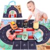 Baby Car Toy for 1 Year Old Boy, Push and Go Cars Toy with Play Mat/Storage Bag for Toddlers Toys Age 1-2,Baby Toys 12-18 Months,1 Year Old Boy Christmas Birthday Gift for Infant Toddlers (6)