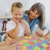 Toyvian 36pcs Mini Number Alphabet Alphabet Puzzle Mini Floor Mat for Baby Mini Foam Puzzle Baby Foam Play Mat Table Mat for Kids, Alphabet Mat Play Mats for Toddlers(2.4x2.4x0.4inch)