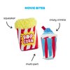 Barkbox Movie Bites Dog Toy Bundle – Squeaky Dog Toys – Plush Dog Toys – Puppy and Pet Toys for Small Dogs