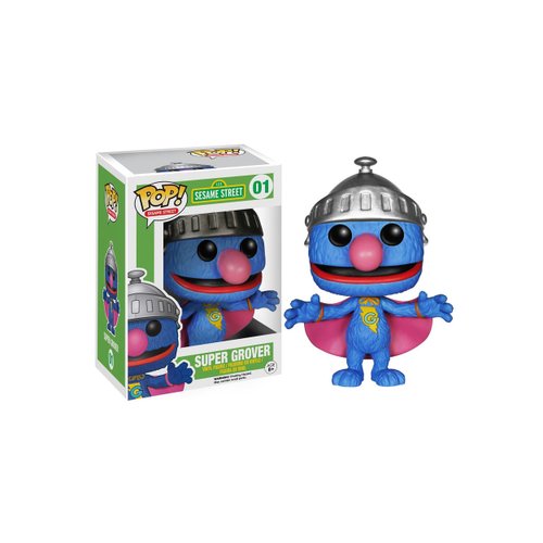 Funko POP TV: Sesame Street Super Grover Action Figure