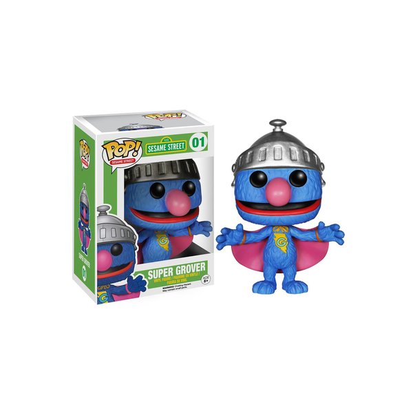 Funko POP TV: Sesame Street Super Grover Action Figure