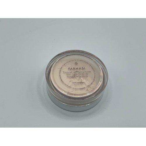 Farmasi Loose Powder, 4.8g/0.17oz - Lightweight and Translucent Setting Powder - Controls Shine, Sets Makeup, and Provides a Smooth, Matte Finish