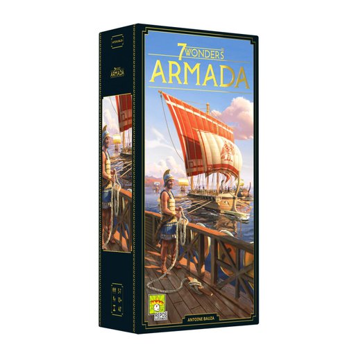 7 Wonders Armada Board Game EXPANSION (New Edition)| Family Board Game | Civilization Board Game for Adults| Strategy Board Game for Game Night | 3-7 Players | Ages 10+ | Made by Repos Production