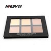 Mesvol 6 Color Contour and Highlighting Makeup Kit Contouring Foundation Concealer Palette Cream Kit Mattle (Medium)