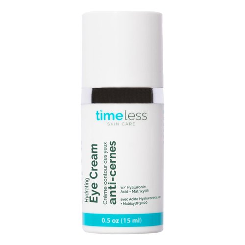 Timeless Skin Care Hydrating Eye Cream - 0.5 Fl Oz, Pack of 1 - Reduce Puffiness & Fine Lines - Includes Hyaluronic Acid for Hydration + Matrixyl 3000 to Fight Wrinkles - For All Skin Types