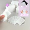 1000 Pcs Lint Free Nail Wipes Gel Nail Polish Remover Pads - Absorbent Cotton Pads For Nail Polish Removal, Nail Prep & Nail Care - Come With 2 Pcs Cuticle Pushers - Home Manicure & Nail Salon Use