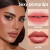 Boulari Lip Stain Long Lasting Lip Liner to Define Your Lips Waterproof Boulari Lip Stain Peel Achieve a Perfectly Makeup for Girls (True Nude+Neutral Mauve+Rose Pink, S)
