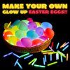 JOYIN 200 Pcs Mini Glow Sticks Bulk with 8 Colors for Party Supplies, Glow-in-The-Dark, Easter Basket Stuffers, Easter, Party Supplies, 4th of July, Independent Day