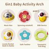 Musical Baby Stroller Arch Toys, Travel Car Seat Toys, Baby Play Arch Crib Accessory Toys, Mobile for Bassinet, Pram Activity Arch Bar Toys for Babies Infants