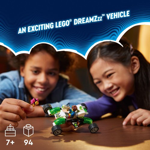 LEGO DREAMZzz Mateo’s Off-Road Car Toy, Kids can Build a Dune Buggy Toy or Quadcopter, Includes Mateo Action Figure and Other Characters from The TV Show, Great Toy for Kids 7 Years Old and Up, 71471