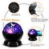 MOKOQI Star Projector Night Lights for Kids, Birthday Gifts for 1-4-6-14 Year Old Girl Boy Kids Bedroom, Glow in The Dark Stars Moon for Child Asleep Peacefully