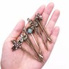 10Pcs Hair Clips Retro Hair Pins for Women Hairpins for Women Ladies and Girls Headwear Styling Tools Hair Accessories (10 Count (Pack of 1))