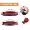 Car Sunroof Seal Car Windshield Seal Strip,22 Ft Windshield Rubber Seal,Car Weather Stripping T Shape Sealing Strip,Automotive Door Sealing Strip,Windshield Trim Stripping for Car Roof Front Rear