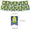 36PCS Pickleball Birthday Party Decorations Party Supplies Includes Pickball Birthday Banner-Hanging Swirls-Cake Topper-Cupcake Toppers-Balloons for Pickball Party Favor Decorations